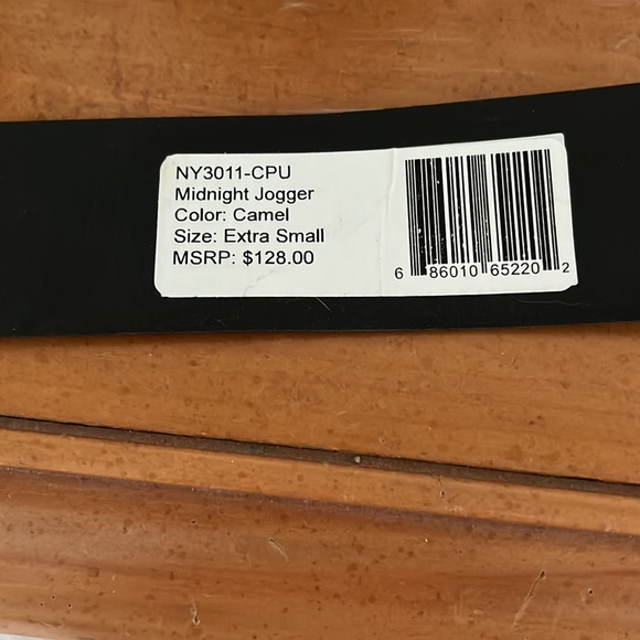 Size extra small Noli ginger colored extremely soft pleather joggers - Picture 7 of 8